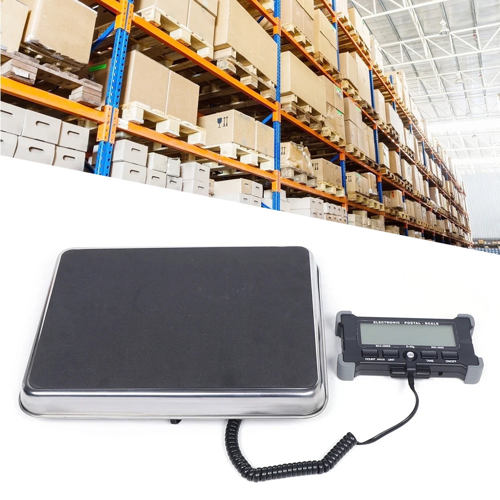 Digital Shipping and Postal Weight Scale, 440LB/50g, Shipping Scale for Small Business Packages Luggage, Home Battery & Charging