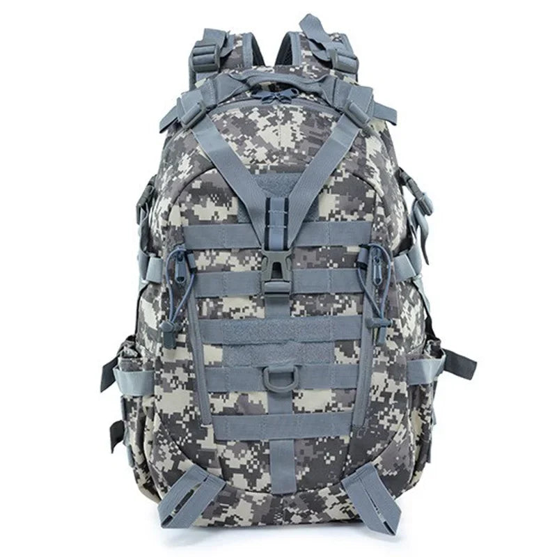40L Camping backpack Men's Outdoor Bag Travel bag Camo Molle Hiking Backpack Hiking Outdoor reflective shoulder bag
