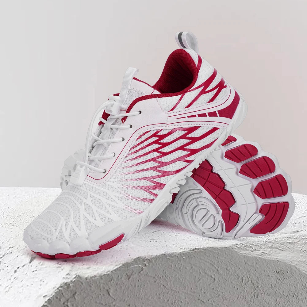 Water Shoes Breathable Barefoot Beach Shoes Quick Drying Soft Diving Sneakers Non Slip Swimming Surfing Shoes for Water Sports