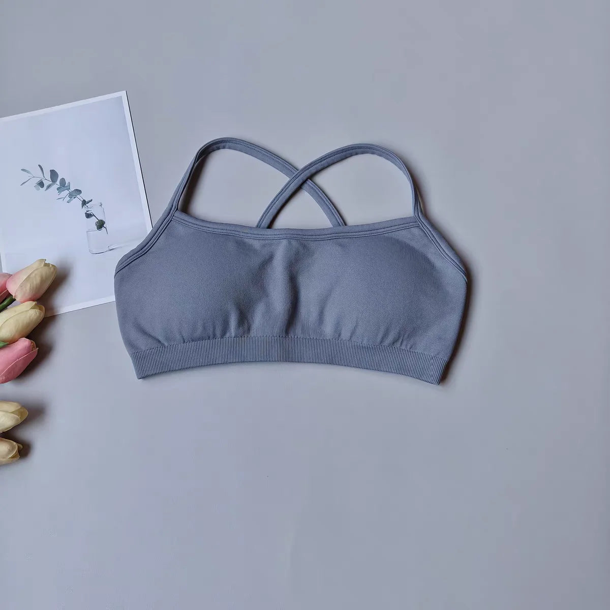 Seamless Women Fitness Yoga Bras Race Back Sports Bras Nylon Top Bra Sexy Running Breathable Underwear For Women Gym Bra Top